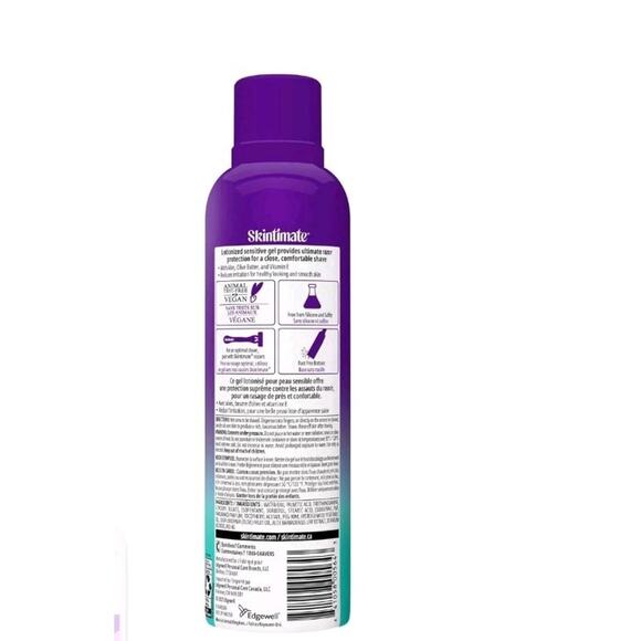 Skintimate Skin Therapy Sensitive Skin Moisturizing Shave Gel for Women-7 oz 2pc - Picture 2 of 6